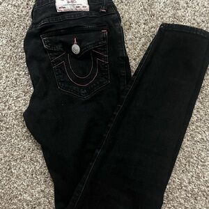 True Religion Women's Dark Skinny Jeans